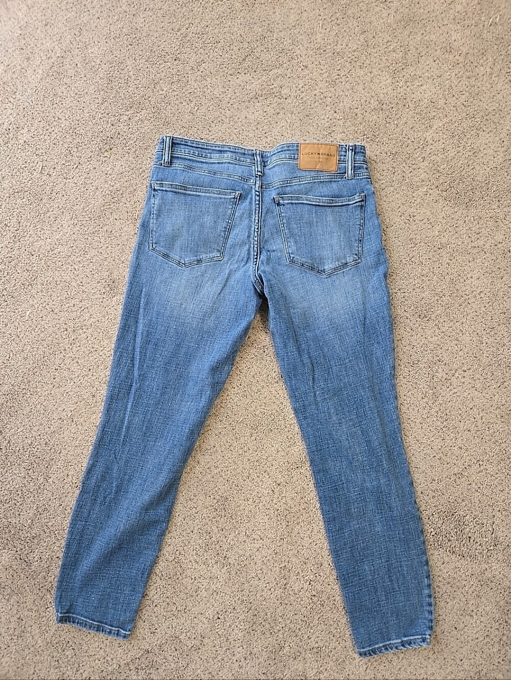 Lucky Brand Women's Jeans Low Rise Skinny Lolita Ankle Light Wash Jeans Size 10 - Picture 6 of 6